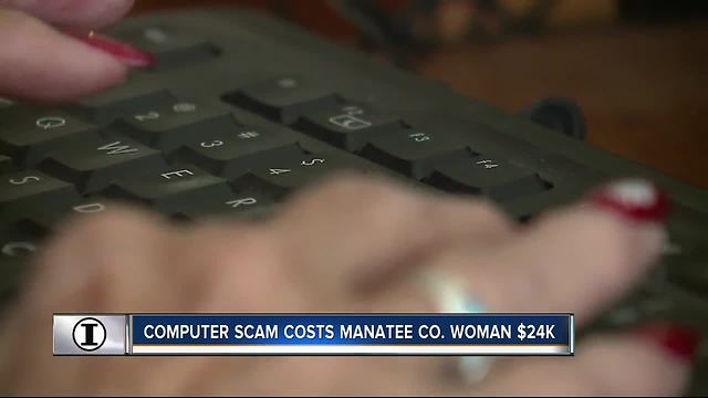 Computer scam costs Manatee Co. woman $24K | WFTS Investigative Report