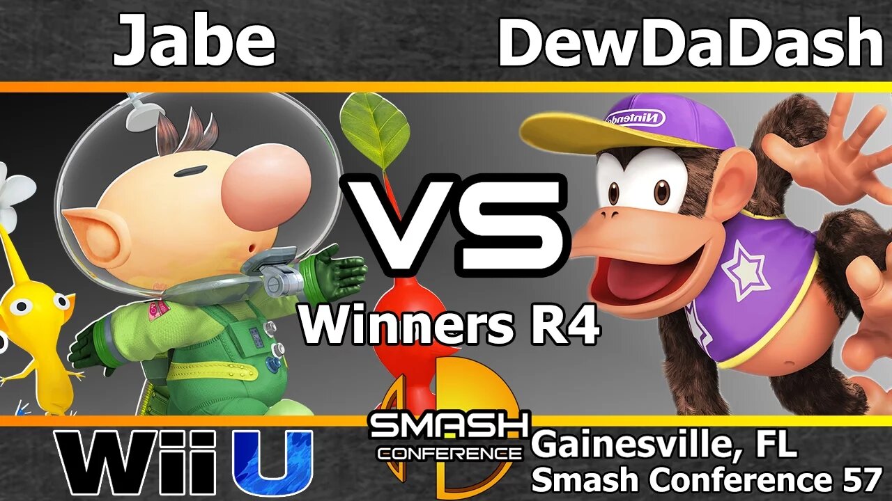 Jabe (Olimar) vs. DewDaDash (Diddy) - Winners R4 - SC57