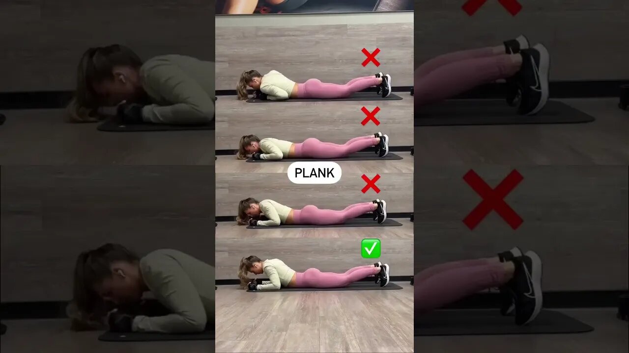 RIGHT vs ❌WRONG - PLANK - How long do you hold a plank