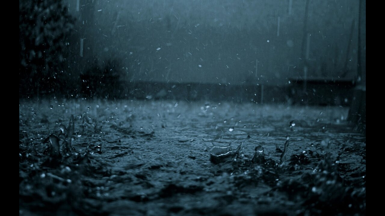 Relaxing Rain Background Noise