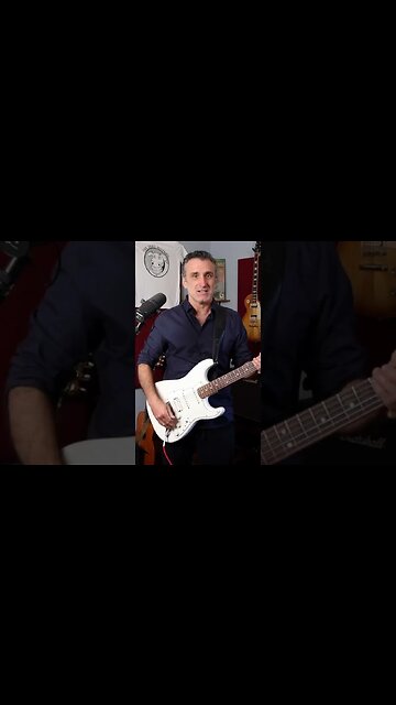 Revolution by the Beatles makes great use of the blues riff #shorts