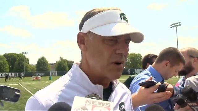 Mark Dantonio optimistic about returners as Michigan State opens camp