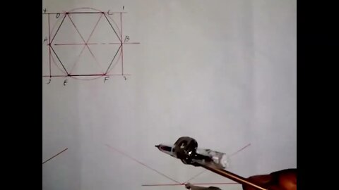 Construction of Hexagonal Prism