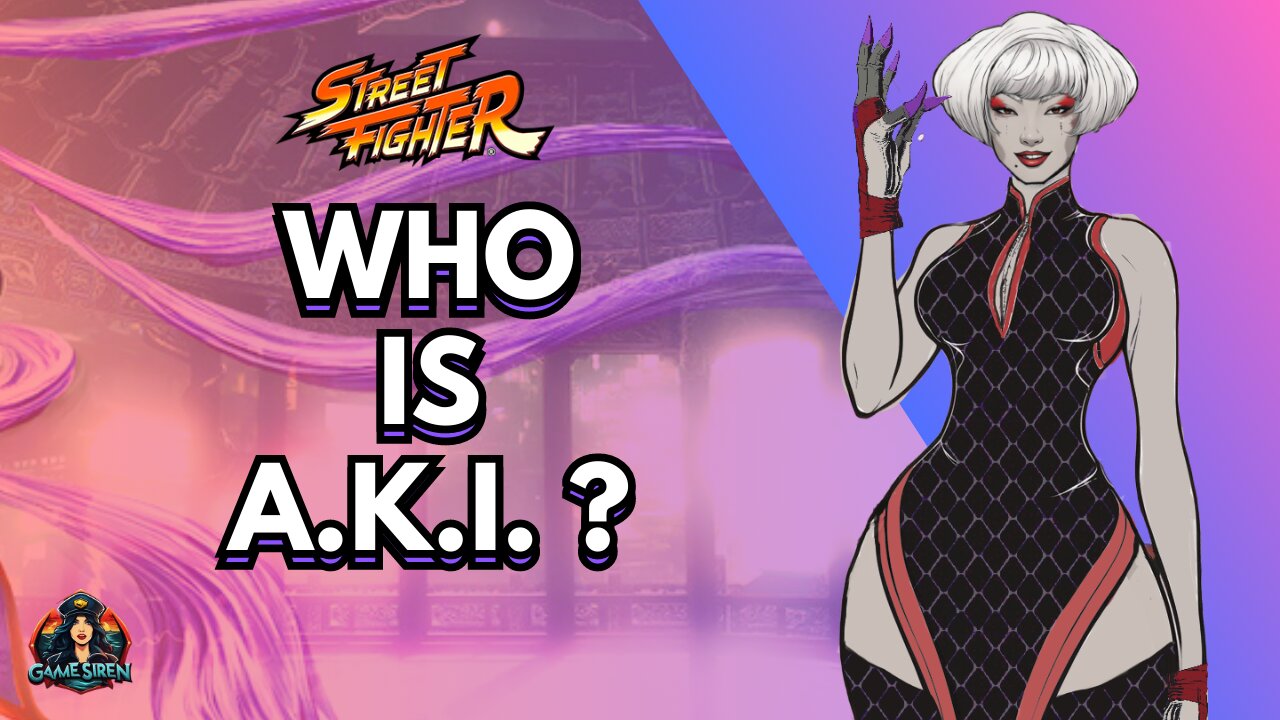 Who is AKI? | 5-minute Character Stories | #streetfighter #aki #story #akistreetfighter