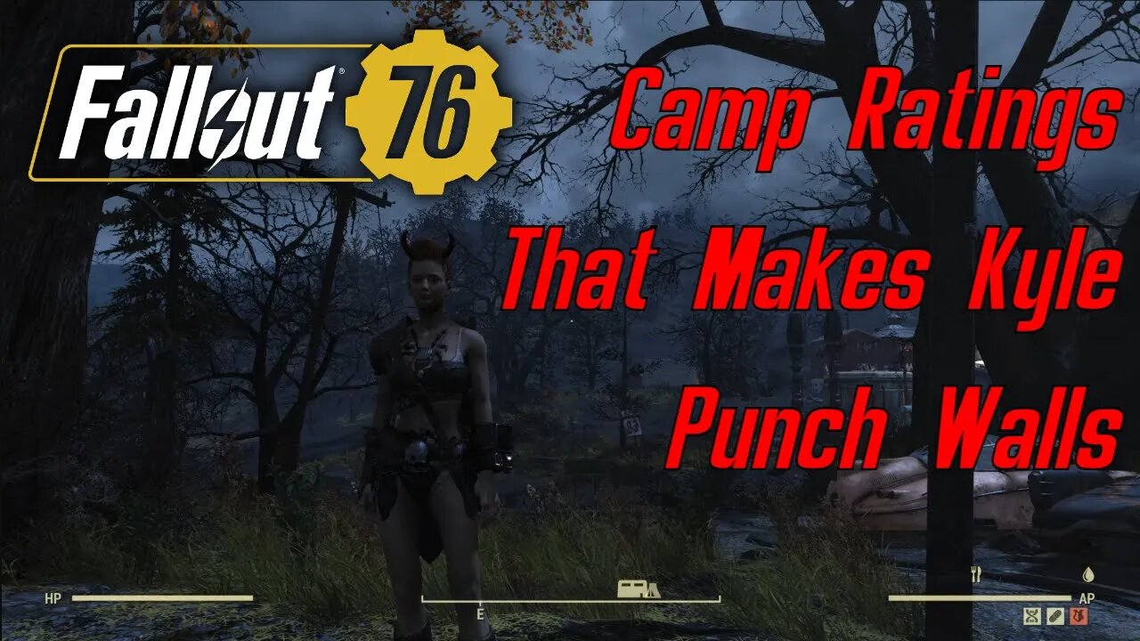 Fallout 76 Camp Rating That Makes Kyle Punch Walls