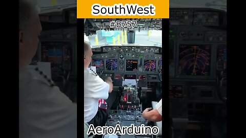 Watch How SouthWest #B737 Cockpit Startup Went #Aviation #Fly #AeroArduino