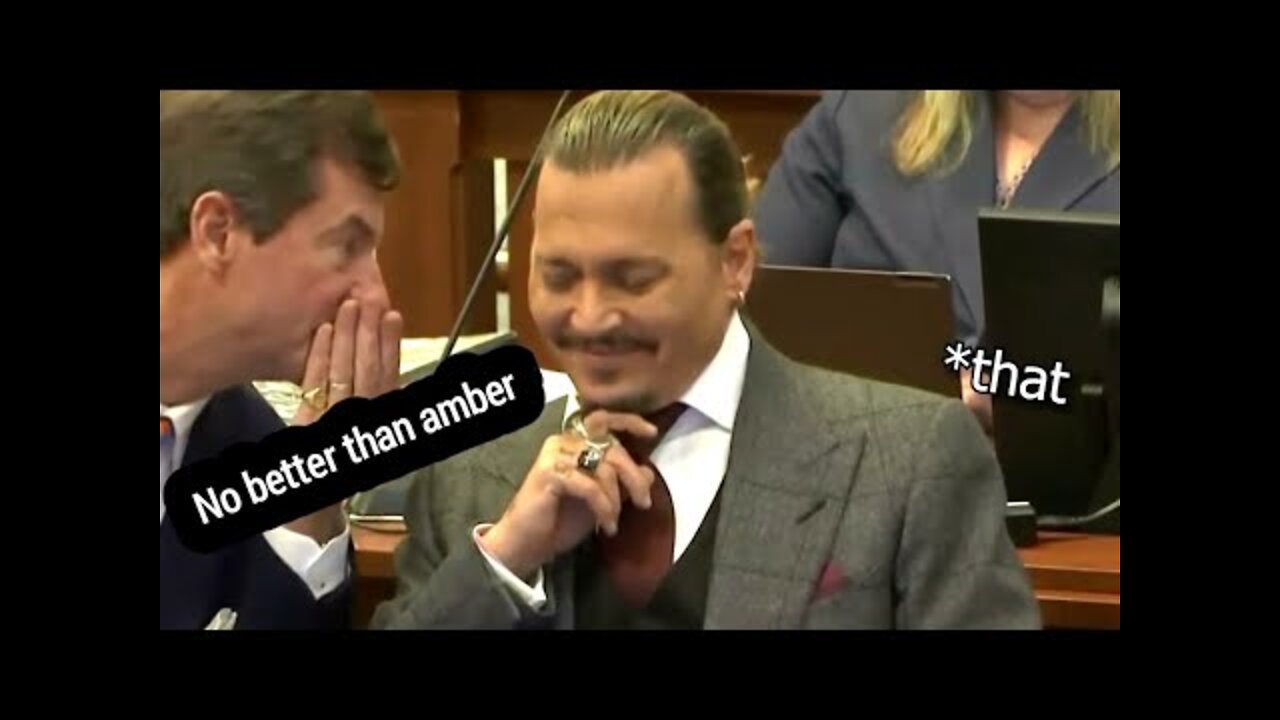 Johnny Depp Trying to Resist Laughter When Heard about Elon Musk