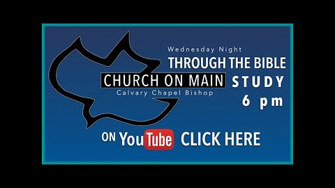 Church On Main Live Wednesday Night 09/08/21