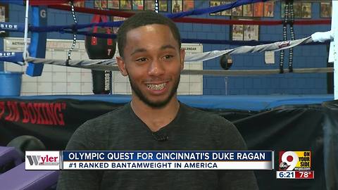 Olympic quest for Duke Ragan