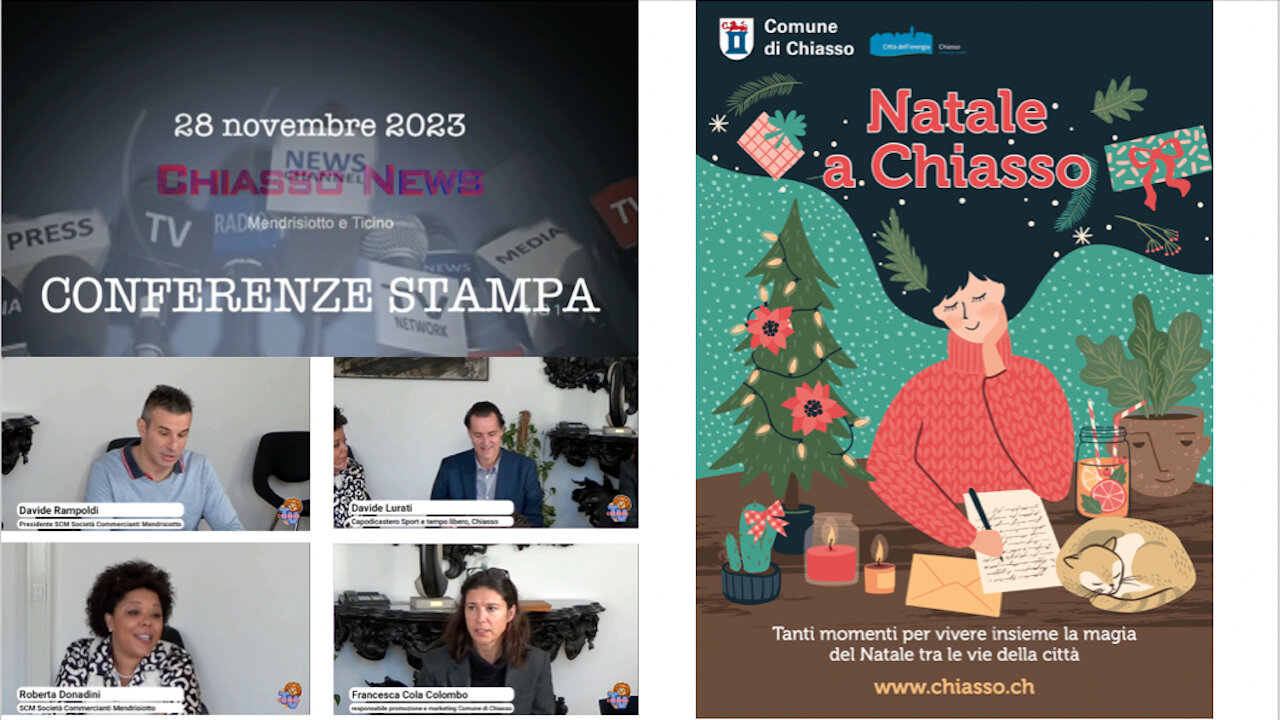 Conferenza Stampa - Natale a Chiasso 2023