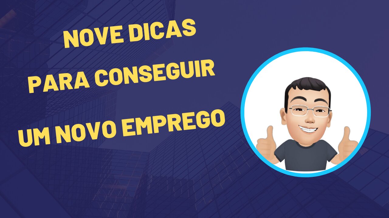 09 DICAS PARA SE CONSEGUIR UM NOVO EMPREGO