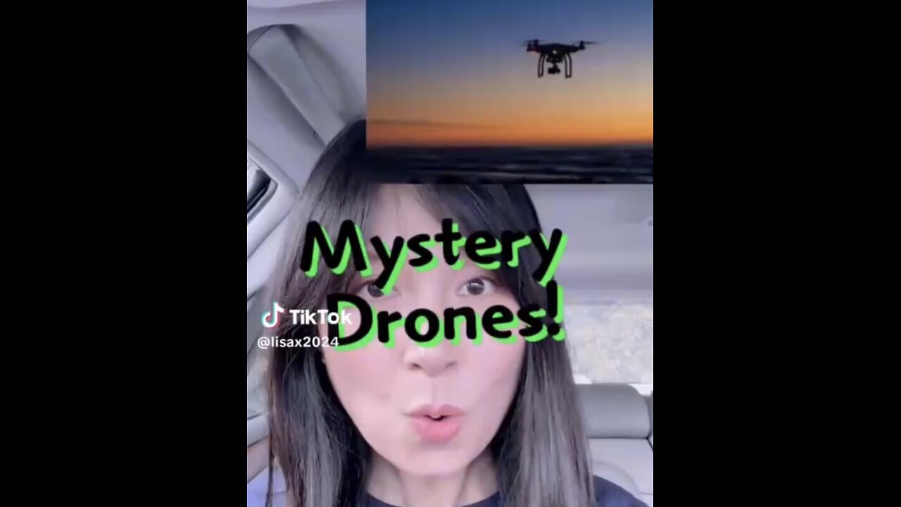 Captioned - Mystery drones are all over USA