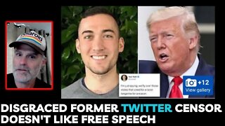 Disgraced former Twitter censor complains about free speech, brags about banning Trump