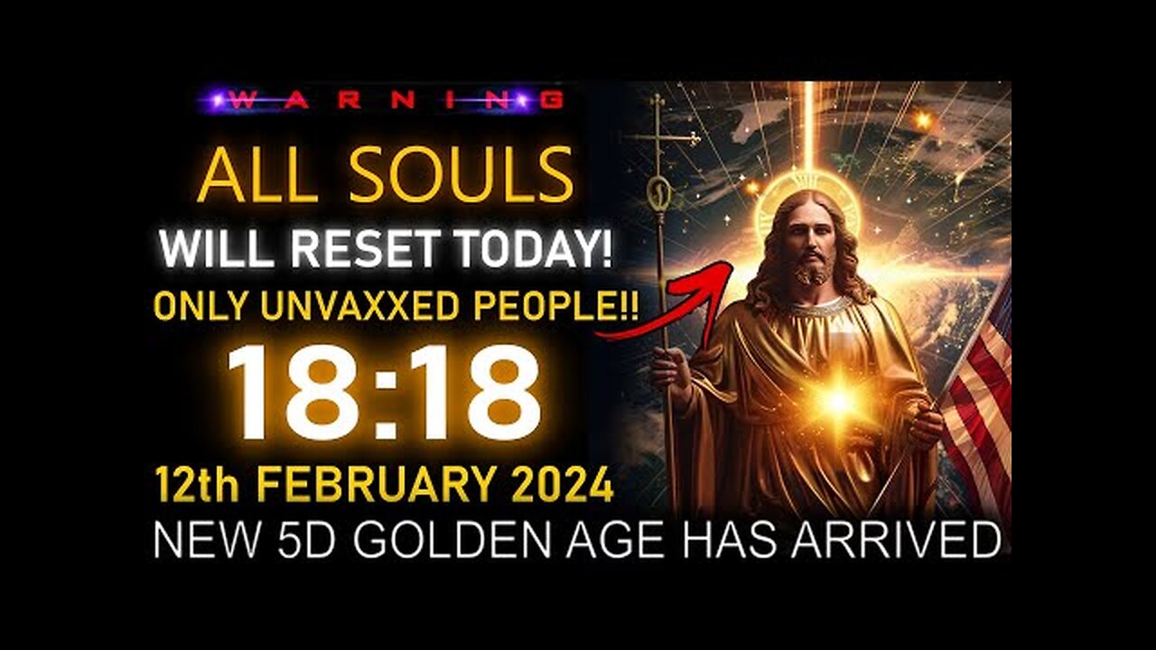 ONLY UNVAXXED PEOPLE!! A New World System on The Earth Starting Today!!