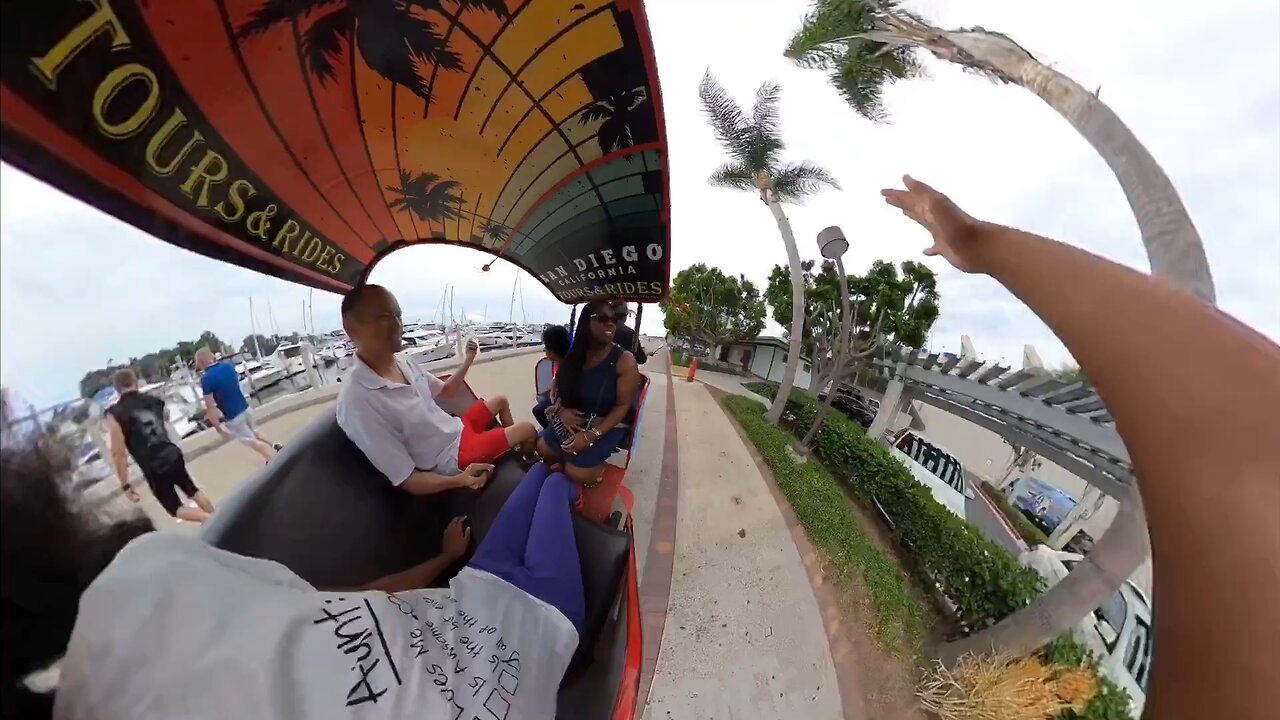 Blasian Babies Family Eat Ramen For Lunch, Ride An E-PediCab, And Go On A Seal Tour, Part 1.