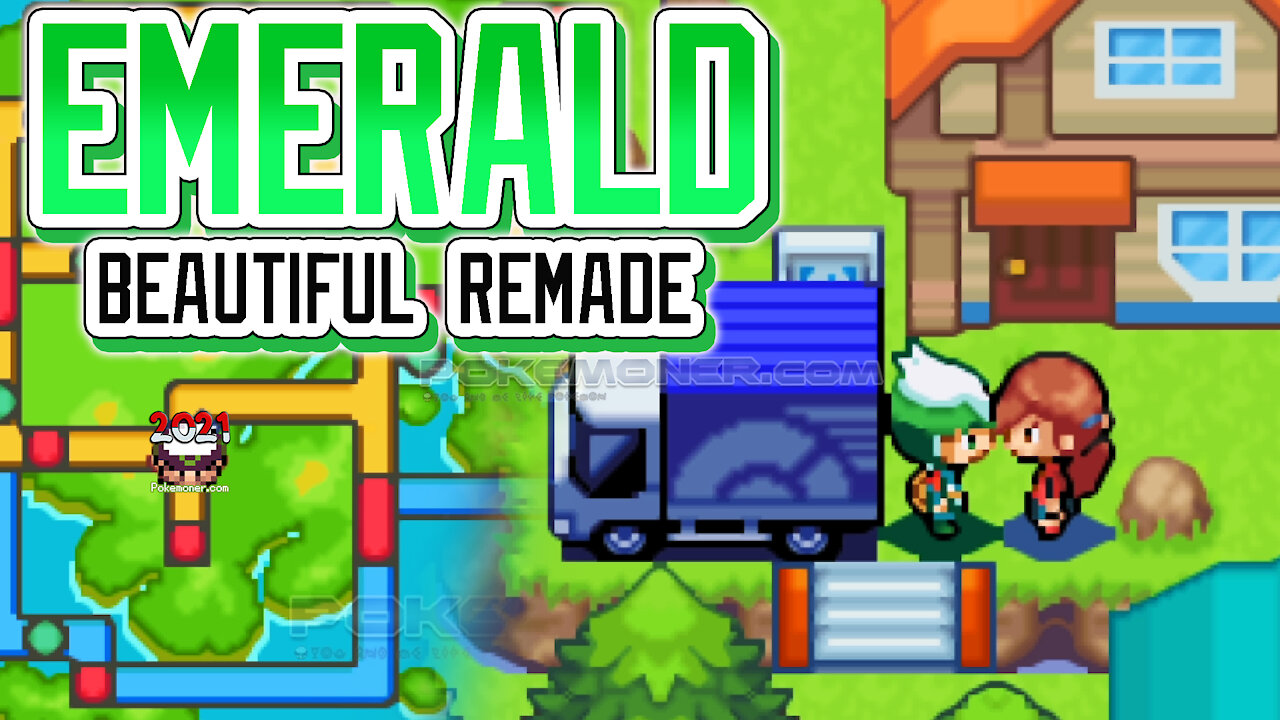 Pokemon Emerald – Beautiful Remade - Beautiful GBA Hack ROM with Great Graphics! - Pokemoner.com
