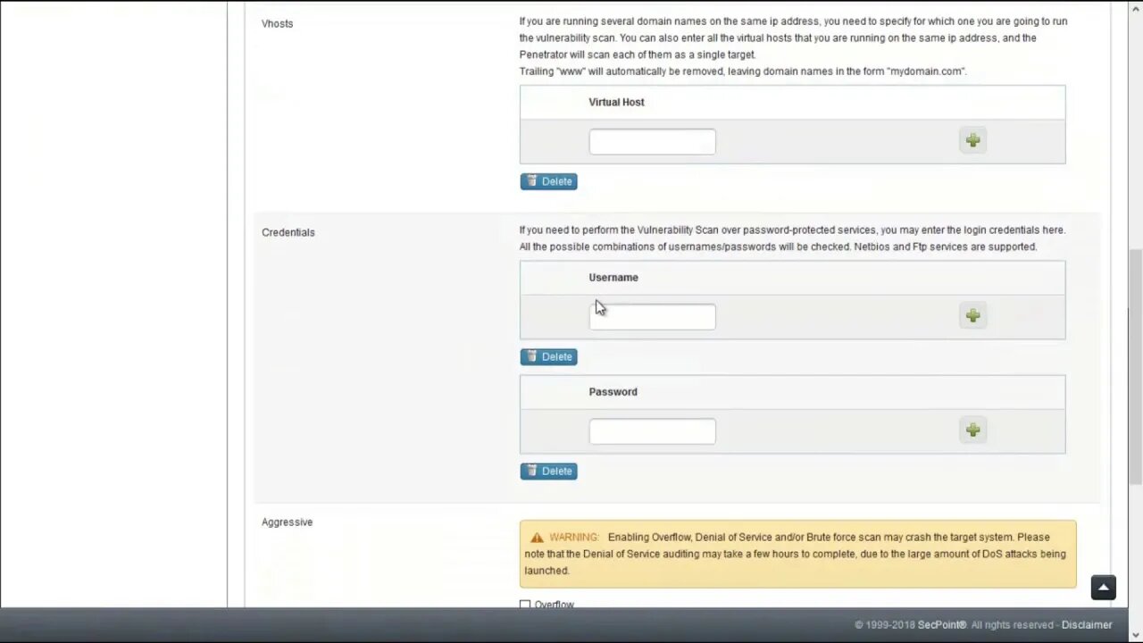 SecPoint Penetrator V44 2018 - Vulnerability Scanner - Cyber Security