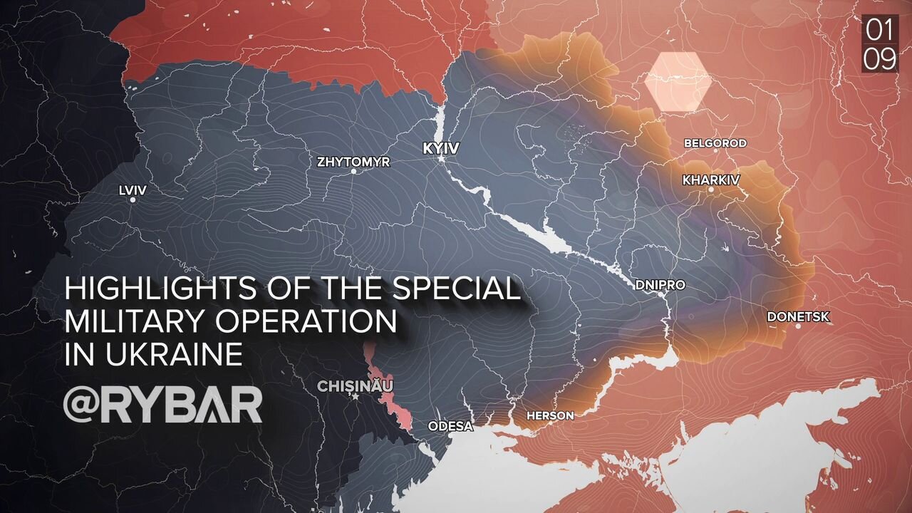 Highlights of Russian Military Operation in Ukraine on September 1