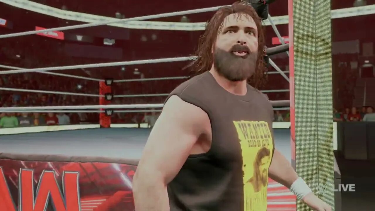 WWE2K23 Cactus Jack Entrance