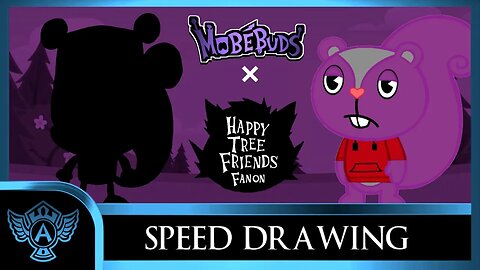 Speed Drawing: Happy Tree Friends Fanon - Utayone Daliallon | Mobebuds Style