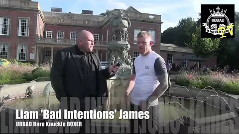 Liam Bad James pre fight interview