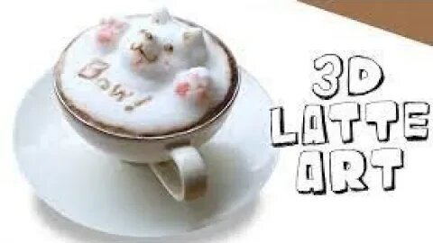 KOHEI MATSUNO 3D LATTE ART