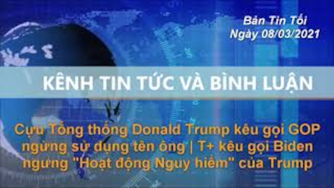 TT Donald Trump kêu gọi GOP ngừng sử dụng tên ông | T+ đe dọa Biden về Hoạt động Nguy hiểm của Trump