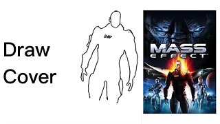 Drawing the Original Mass Effect Cover | So Many Memories!