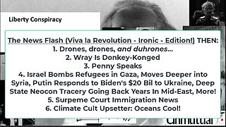 Liberty Conspiracy LIVE 12-11-24! FBI, Duh-rones, Syria, Ukraine, Russia, Climate Cult