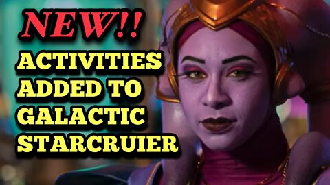 Galactic Starcruiser has Added New Activities