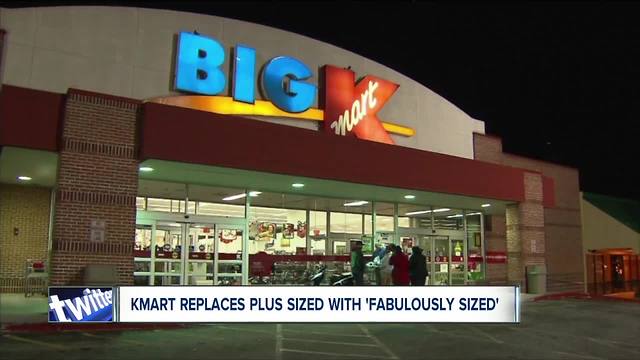 Kmart rebrands plus-sized as 'fabulously sized'