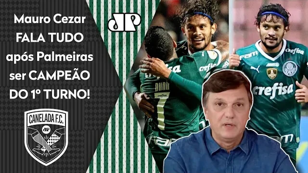 "O Palmeiras é o VENCEDOR do 1º TURNO e tem um DETALHE IMPORTANTE que é..." Mauro Cezar FALA TUDO!