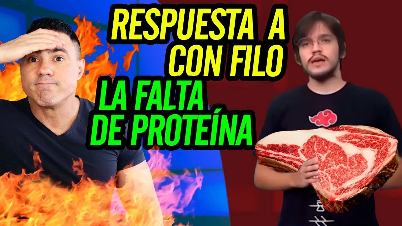 🤣 Karlitomadrid responde a Con Filo. La falta de proteína 🤣