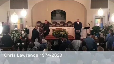 Funeral Service For Chris Lawrence