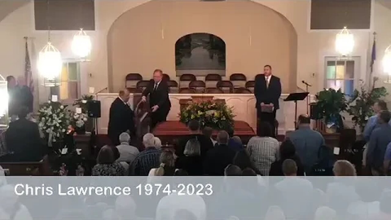 Funeral Service For Chris Lawrence