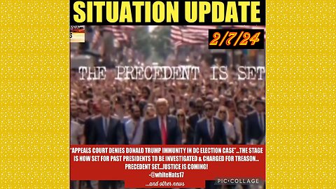 SG Anon. Juan O Savin ~ Situation Update 2/7/24 ~ Restored Republic > Judy Byington- Q+ White Hats