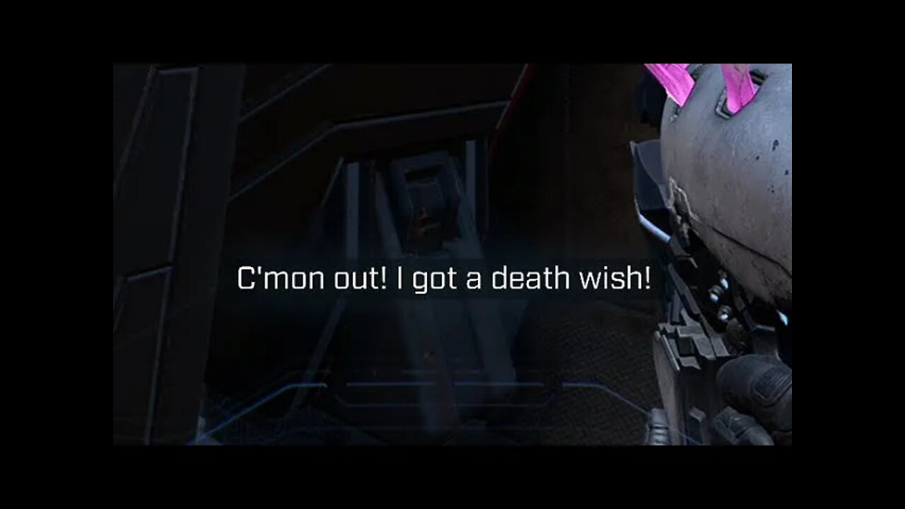 Halo Infinite "C'mon Out! I Got A Death Wish!" #Shorts