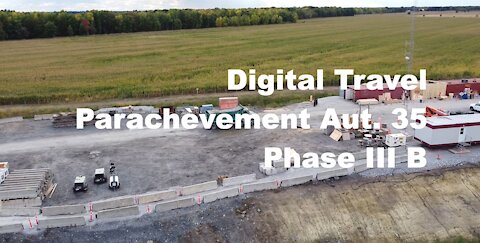 Digital Travel - Parachèvement Aut. 35 Phase III B - 30 septembre 2021