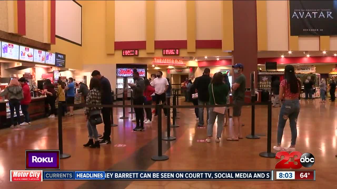Movie theaters reopen in Kern County