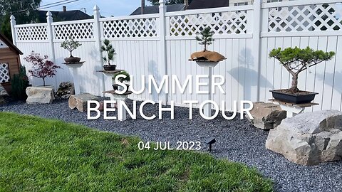 Summer Bench Tour