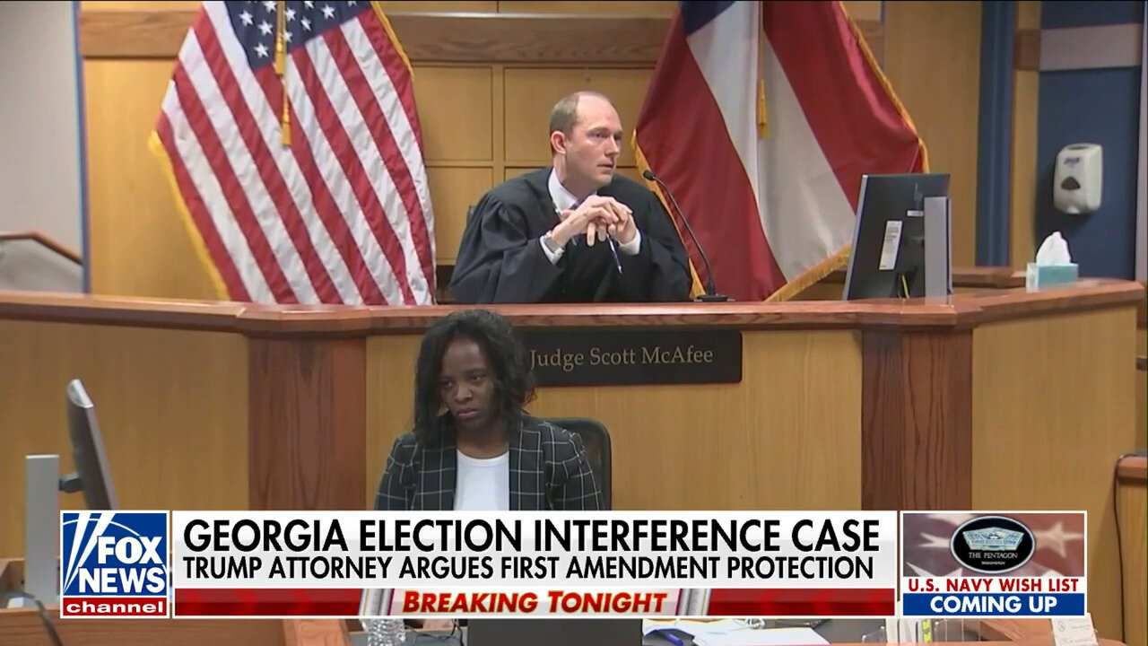 Trump Attorneys Argue First Amendment Protection In Georgia Election Case