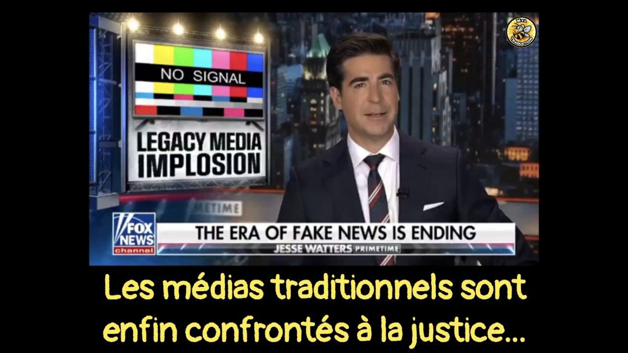 Les médias traditionnels sont enfin confrontés à la justice.