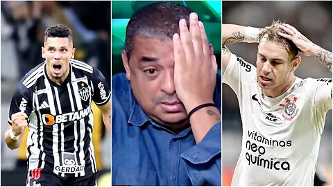 KKKKK! NÃO CHORA! OLHA como Vampeta REAGIU a Atlético-MG 2 x 0 Corinthians!