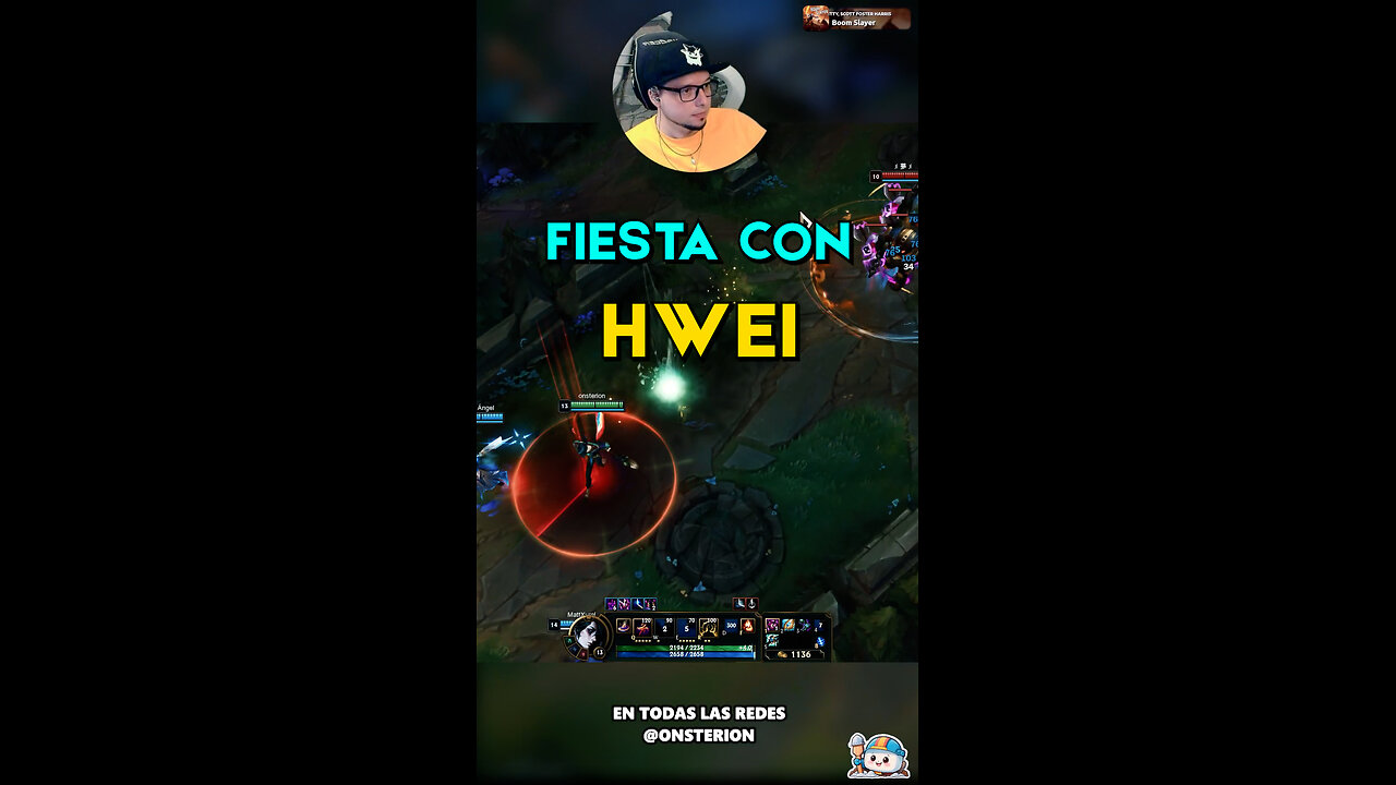 Fiesta con Hwei - League of Legends v14.6: #leagueoflegends #lol #onsterion