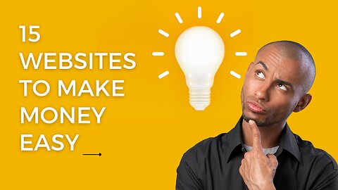 15 Websites to make money