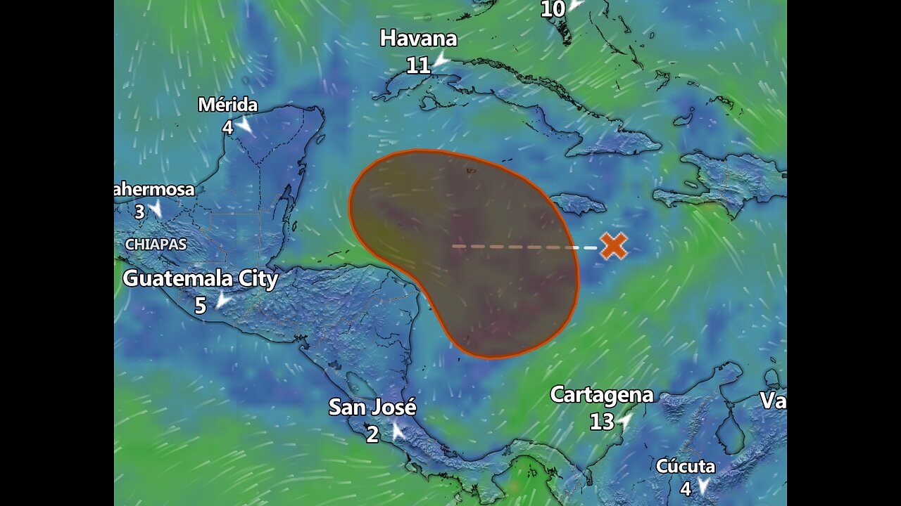 GULF STORM where it should go base on facts