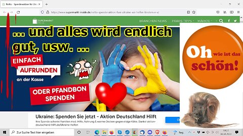 „Spendet endlich ihr Geizhälse und alles wird gut, usw.!!! ...