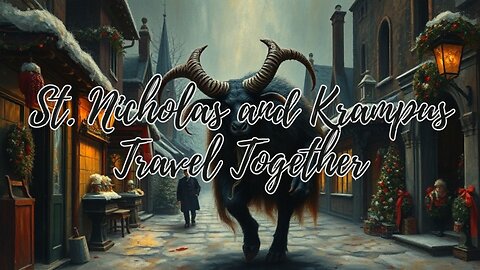 St. Nicholas and Krampus Travel Together (Song)