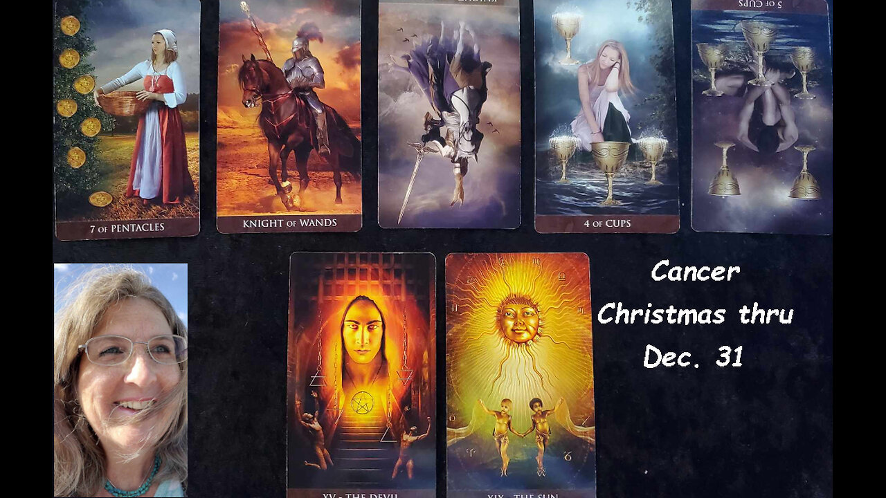 Cancer Christmas thru December 31, 2023 ~ Mystic Amista Weekly Tarot