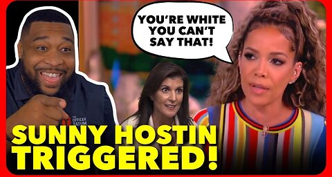 The Views Sunny Hostin MELTS DOWN Over Nikki Haleys I Have Black Friends Comment